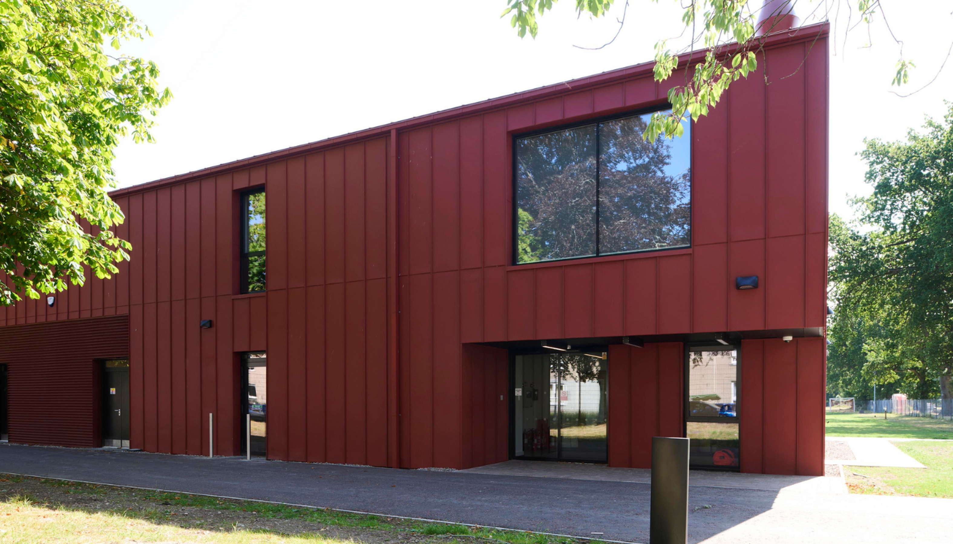 Bught Stadium Glazing